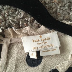 Kate Spade Polka Dot Blouse